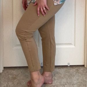 Alfani Camel-colored Ankle Pants
